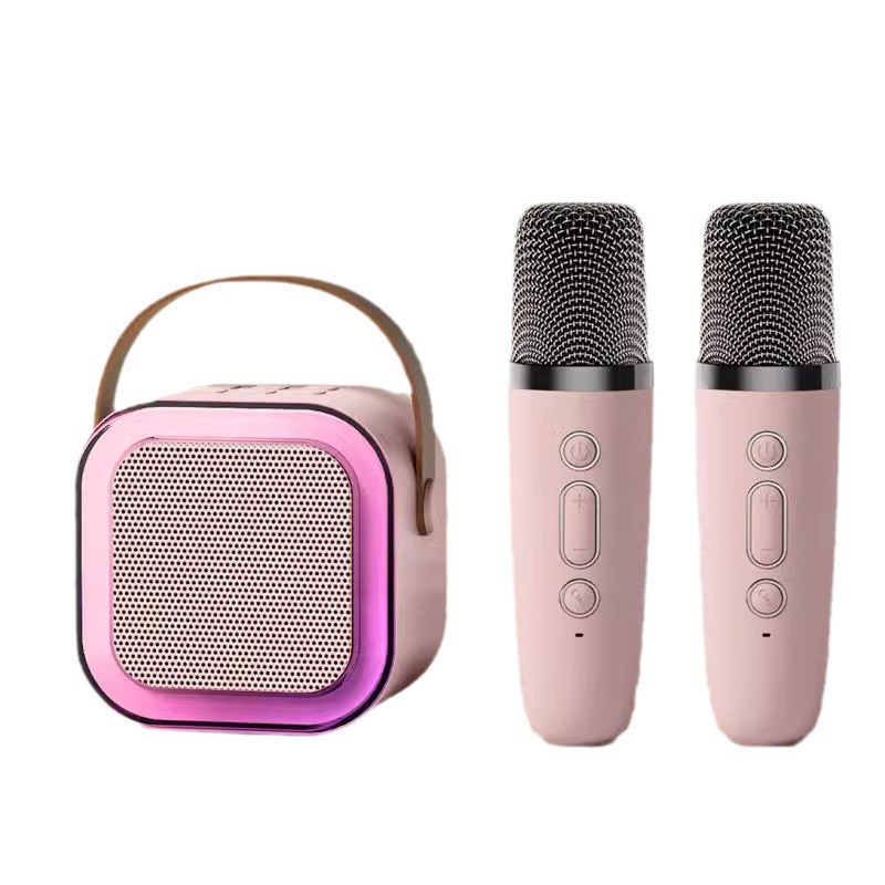 Kids Microphone Karaoke - K12 Portable Karaoke Speaker with Microphones