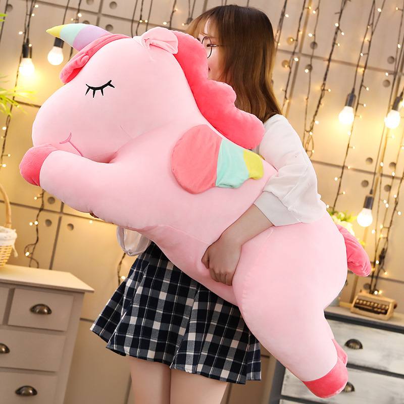 Unicorn Stuffed Toy - Soft Kawaii Angel Unicorn Plush –