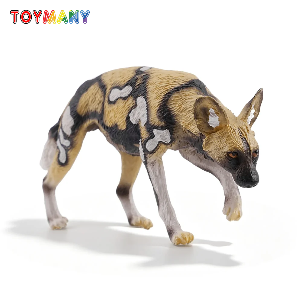 Kids Toys Dog - Toymany Simulation African Wild Dog Wildlife