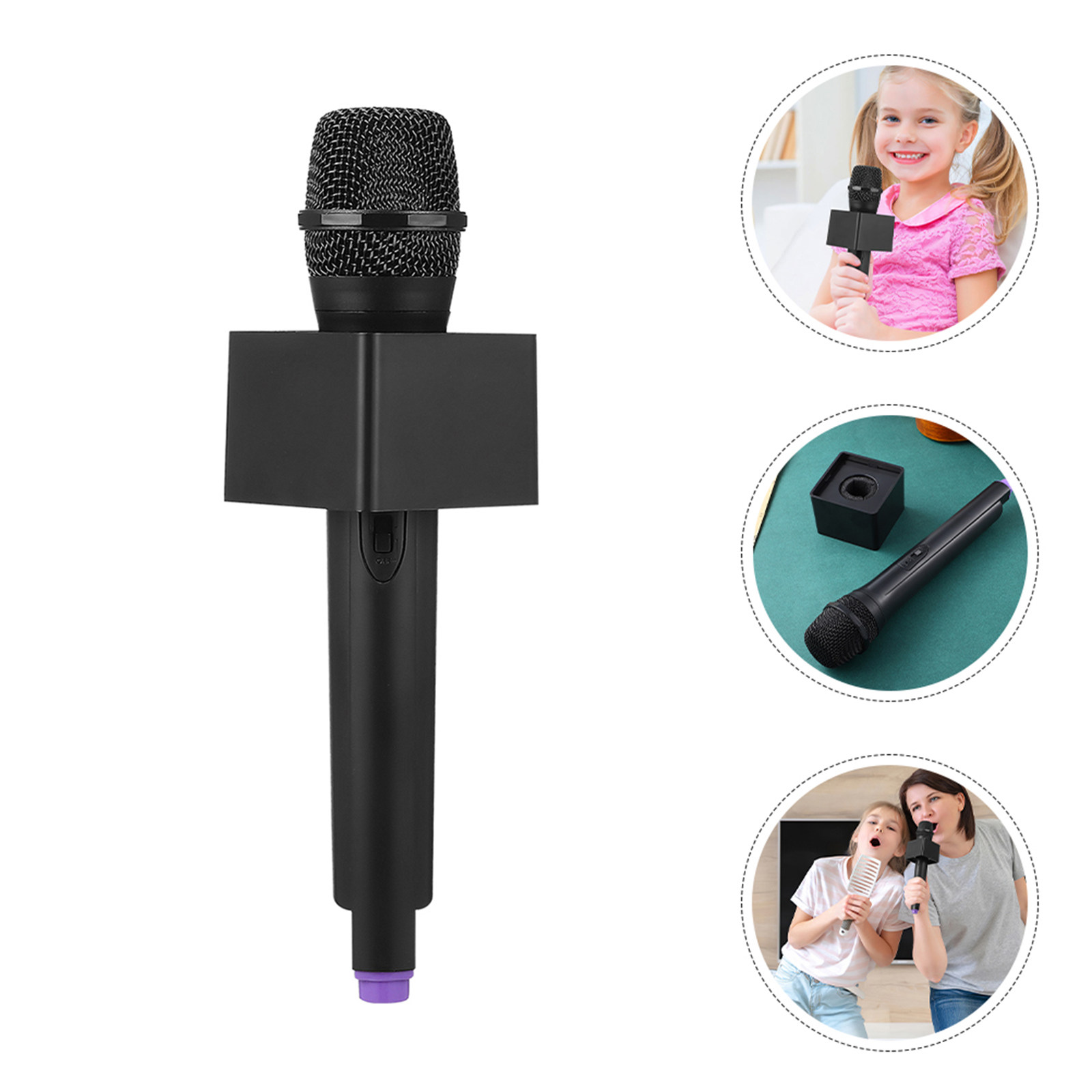 Kids Microphone Karaoke - 2Pcs Kids Microphone Prop Set Portable