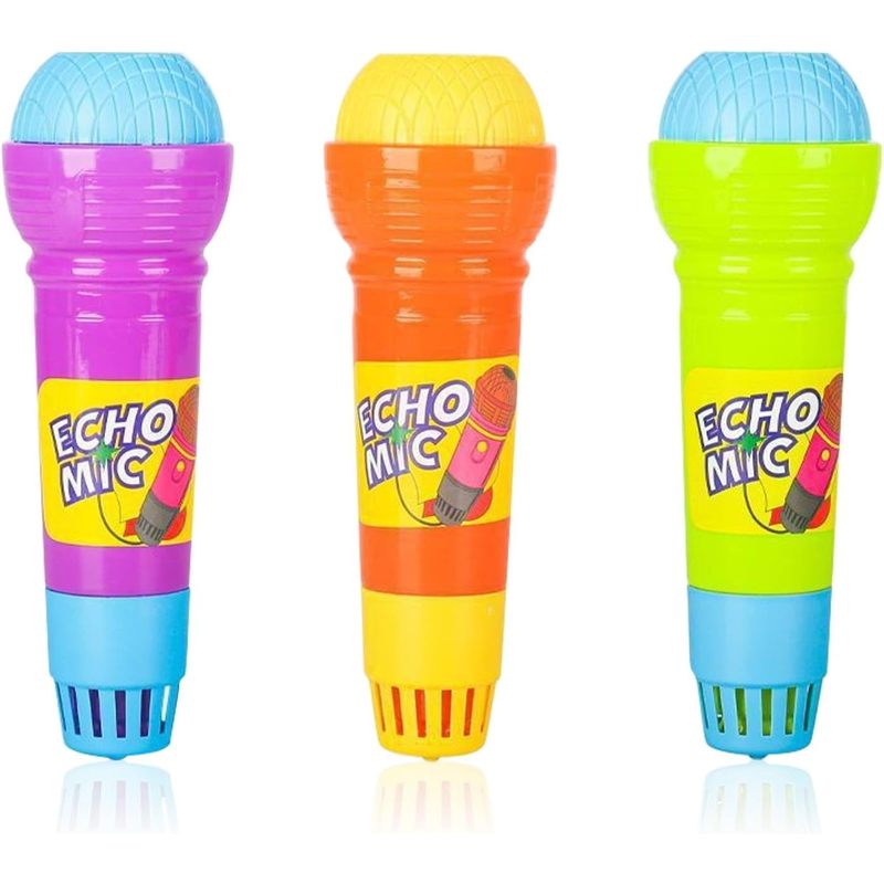 Kids Microphone Karaoke - 2Pcs Echo Microphone, Battery-Free Singing Toy,