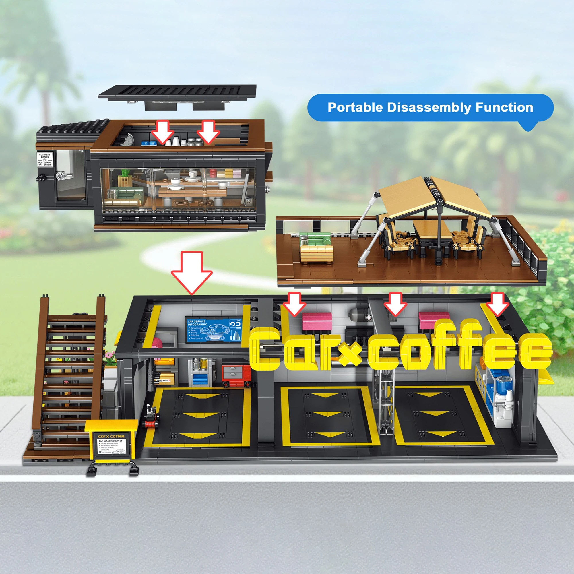 Coffee Auto Repair Shop Coffee - đánh giá và giá Kids Toys Stores