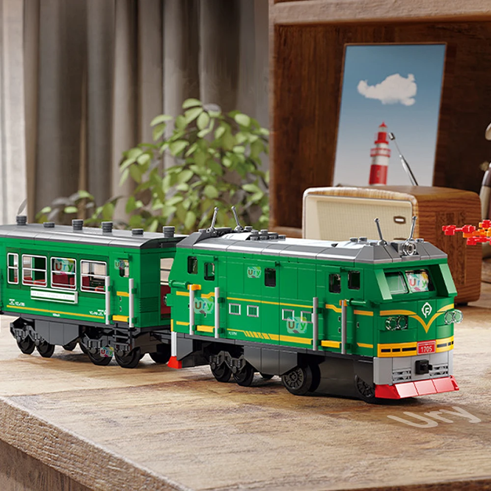 Technical Retro Green Steam Tr - đánh giá và giá Kids Toys Lego