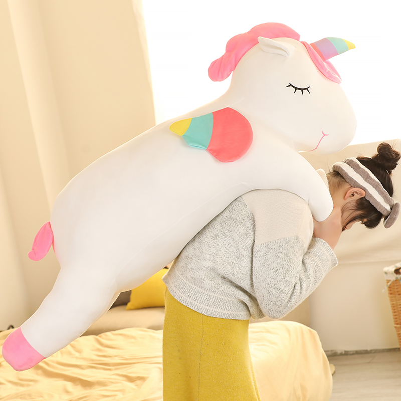 25-100CM Kawaii Giant Unicorn  - đánh giá và giá Unicorn Stuffed Toy