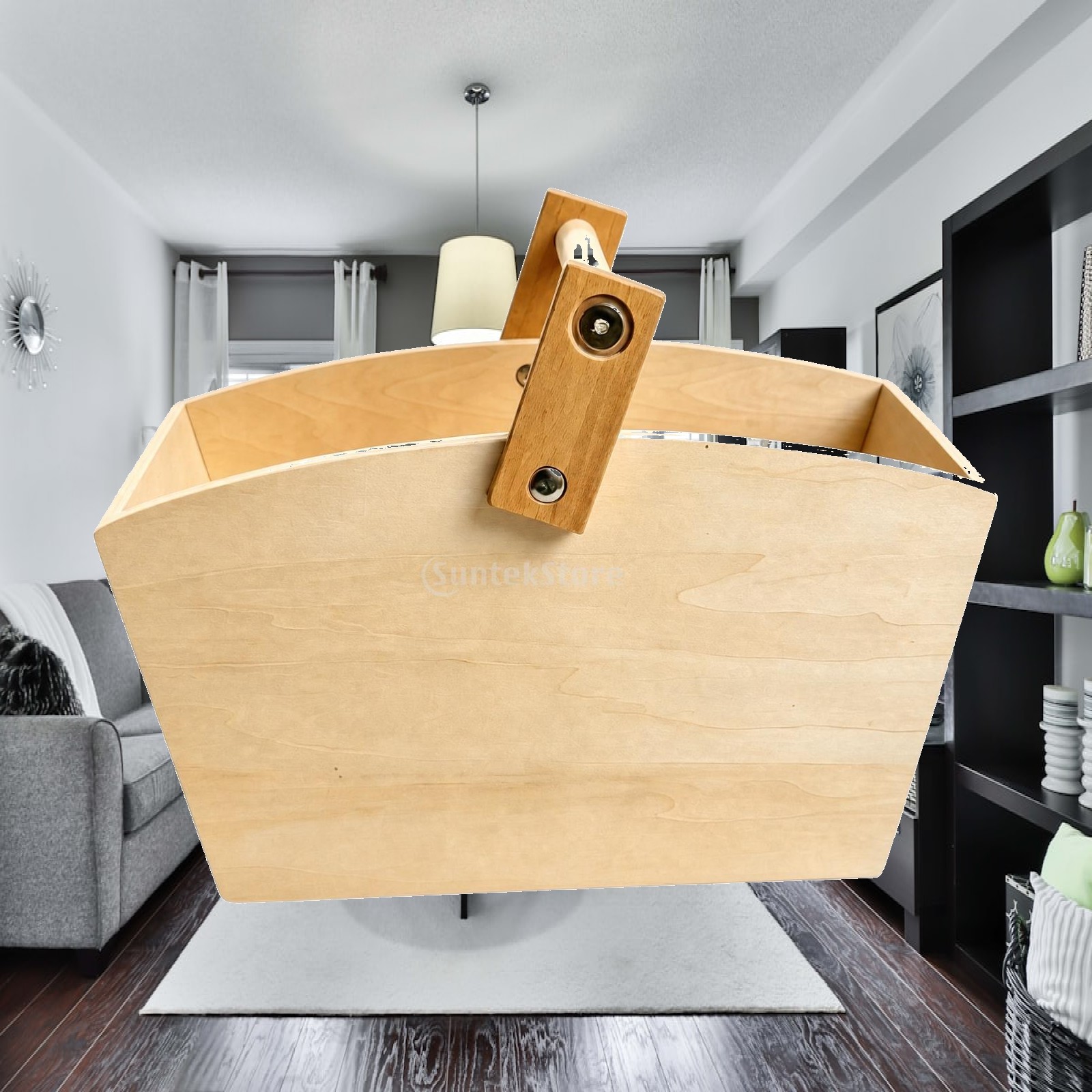 Wooden Children Play Basket wi - đánh giá và giá Kids Toys Stores
