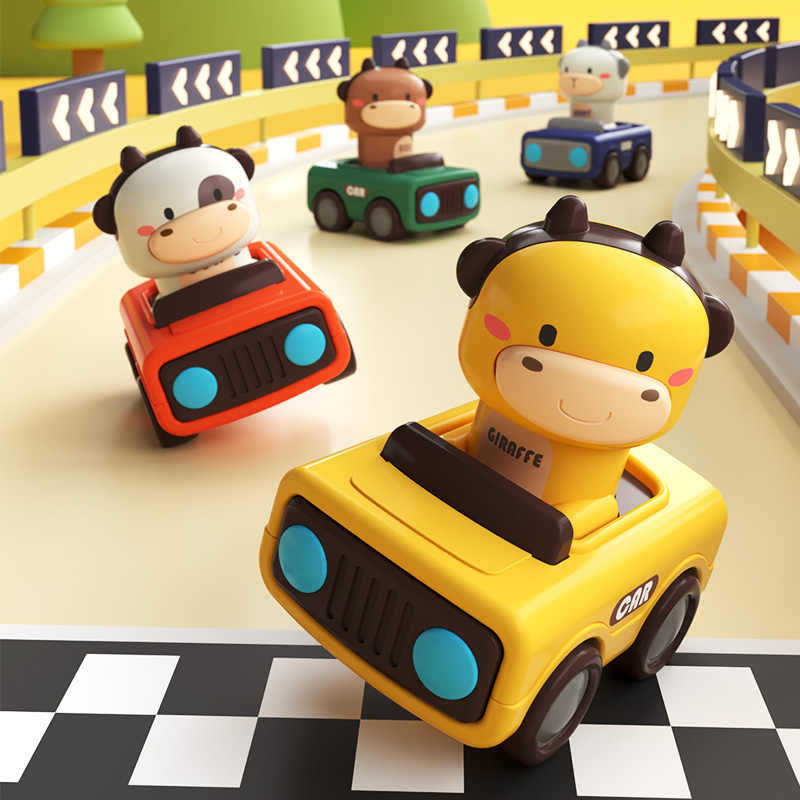 Animal Push and Go Car Toy, Du - đánh giá và giá Kids Toys 2 Year Old