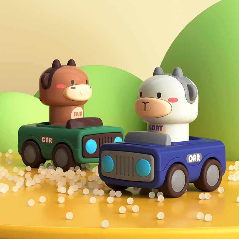 Animal Push and Go Car Toy, Du - đánh giá và giá Kids Toys 2 Year Old