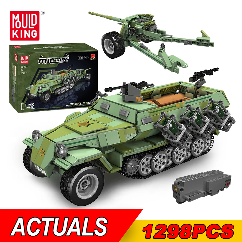 Mould King 20027 Military Remo - đánh giá và giá Kids Toys Lego