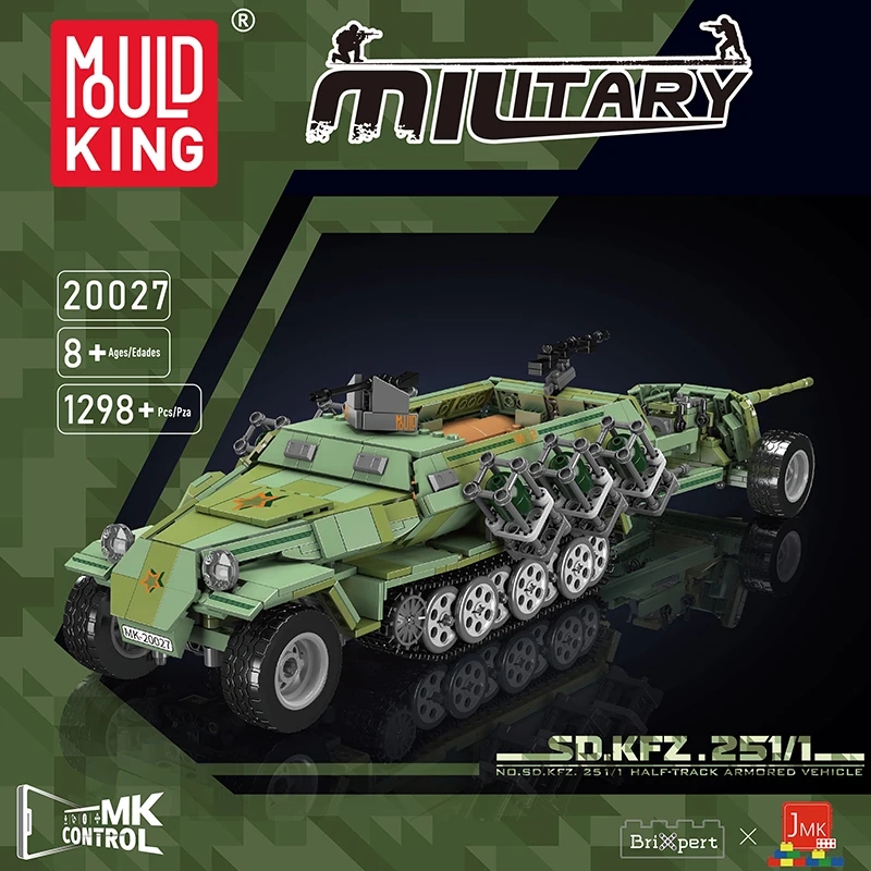 Mould King 20027 Military Remo - đánh giá và giá Kids Toys Lego