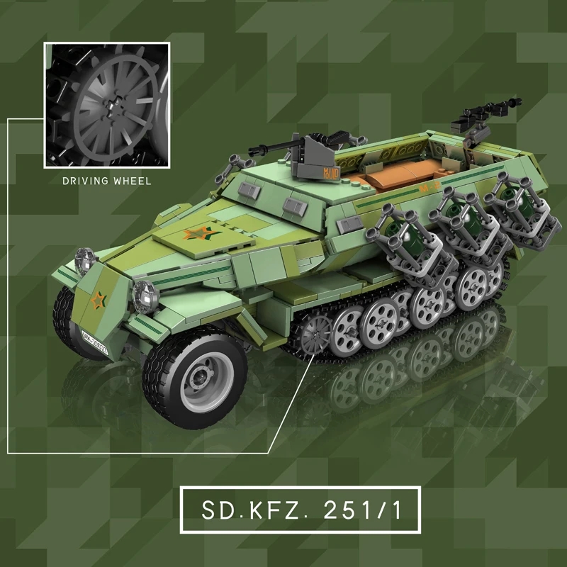 Mould King 20027 Military Remo - đánh giá và giá Kids Toys Lego