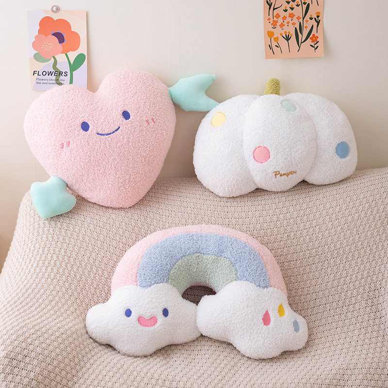 Soft Plush Rainbow Smile Pink  - đánh giá và giá Unicorn Stuffed Toy