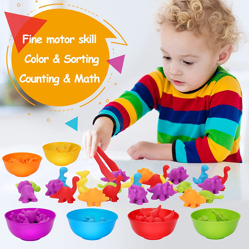 6 Plastic Bowls with 2 Tweezer - đánh giá và giá Kids Toys 2 Year Old