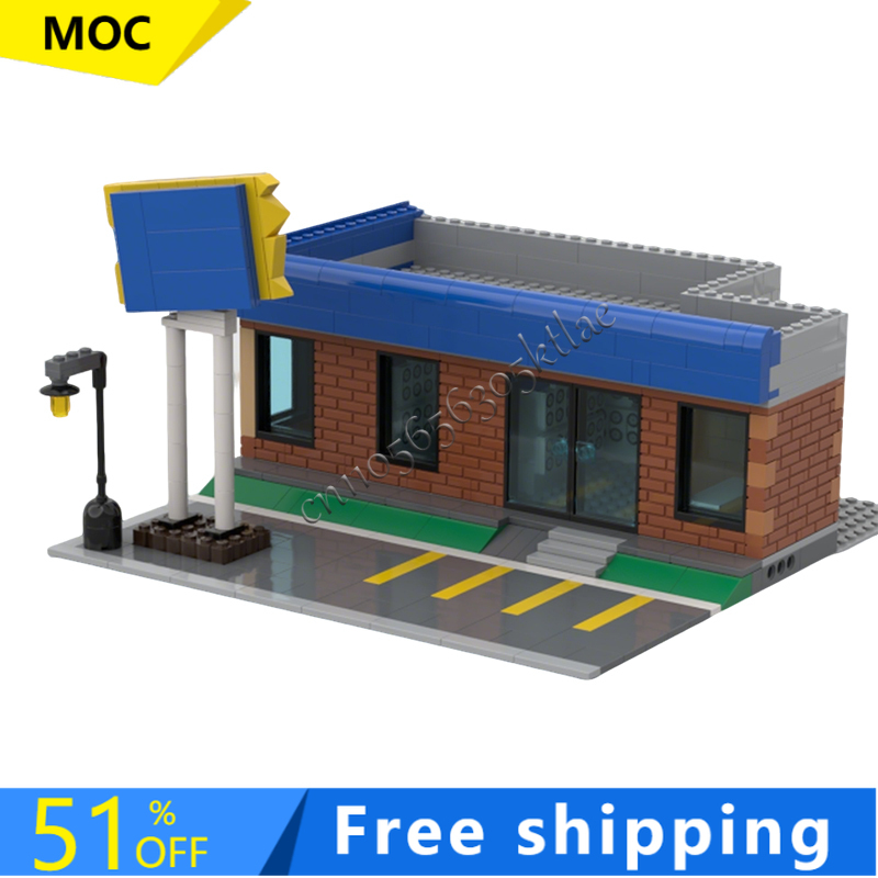 717PCS MOC City Street Views M - đánh giá và giá Kids Toys Rental