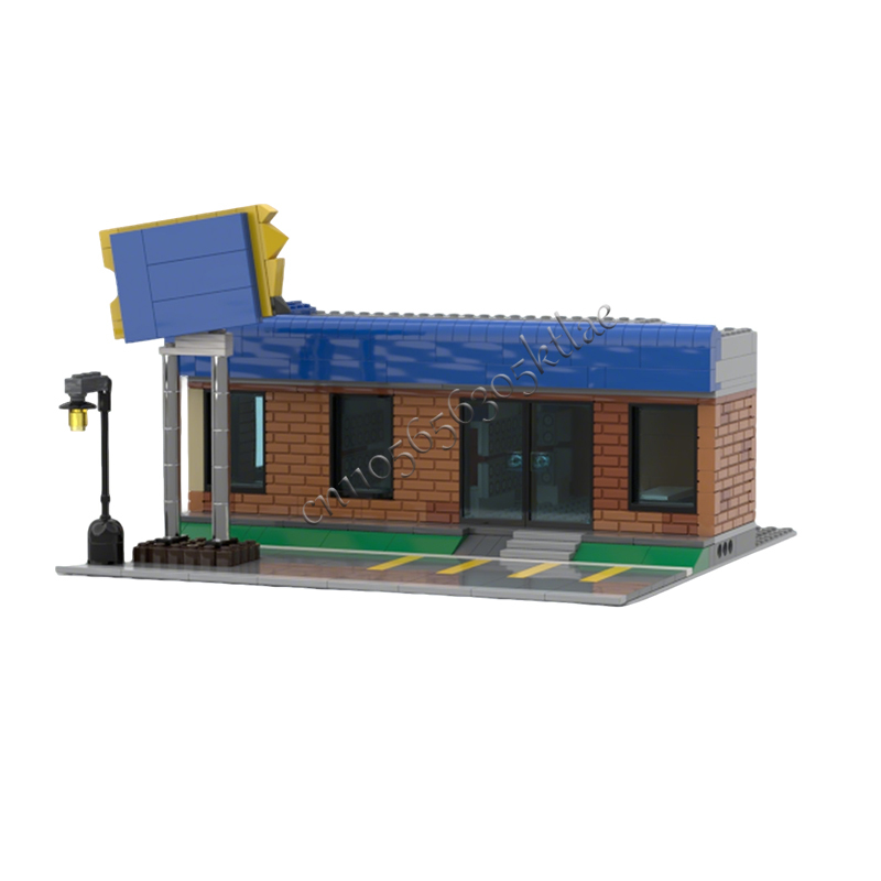 717PCS MOC City Street Views M - đánh giá và giá Kids Toys Rental