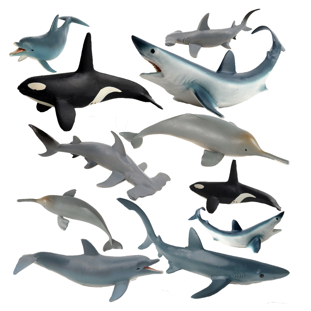 Endangered Marine Animals Figu - đánh giá và giá Kids Toys Under 1 Year