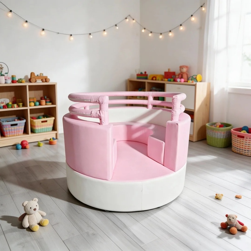 Motorized Soft Play Pink Color - đánh giá và giá Kids Toys Rental