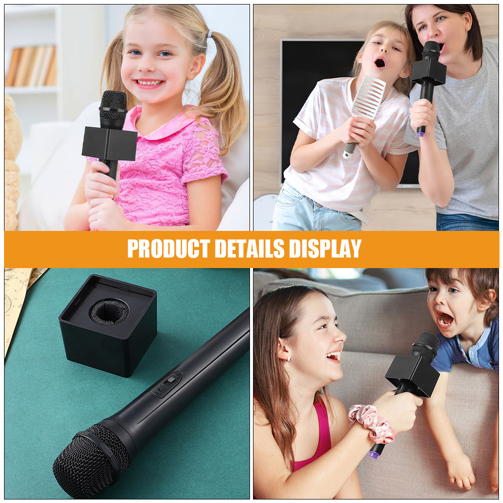 2Pcs Kids Microphone Prop Set  - đánh giá và giá Kids Microphone Karaoke