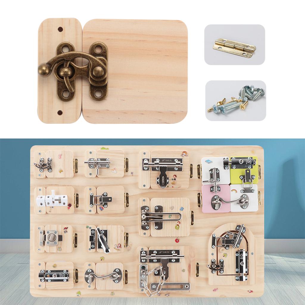 Montessori Busy Board DIY Lock - đánh giá và giá Kids Toys 2 Year Old