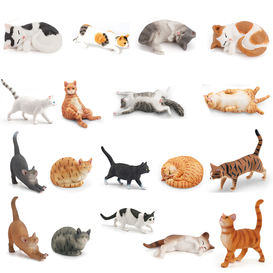Realistic Cute Kitty Lazy Past - đánh giá và giá Kids Toys Under 1 Year