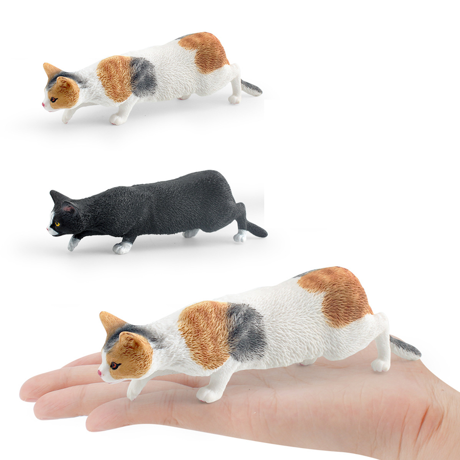 Realistic Cute Kitty Lazy Past - đánh giá và giá Kids Toys Under 1 Year