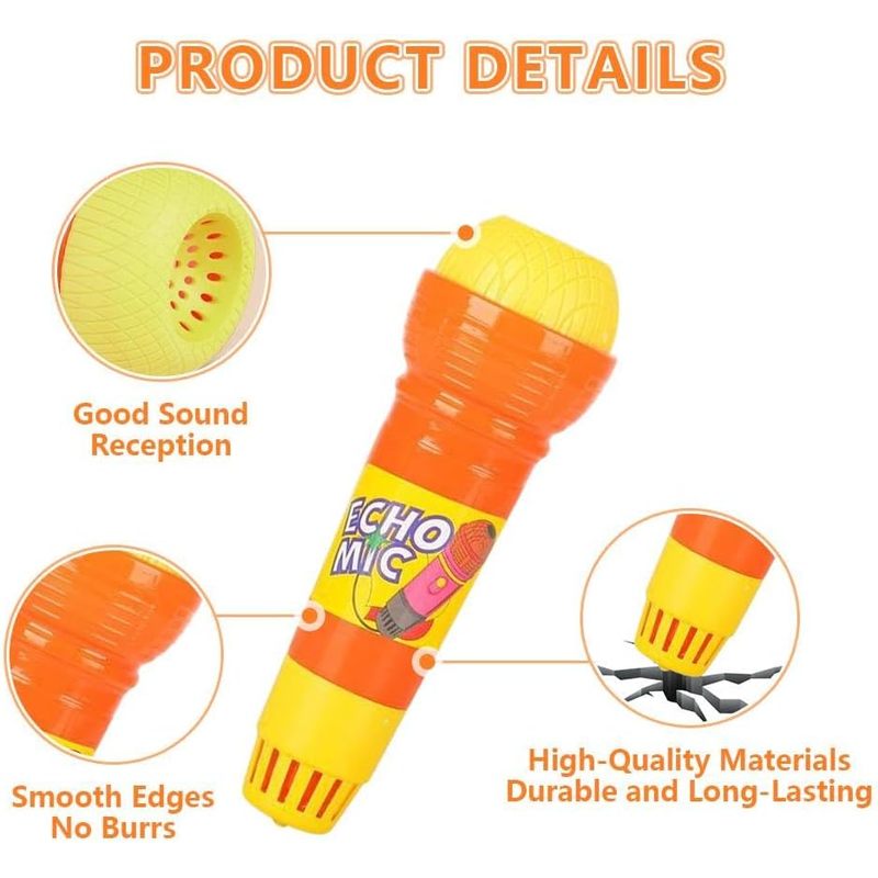2Pcs Echo Microphone, Battery- - đánh giá và giá Kids Microphone Karaoke