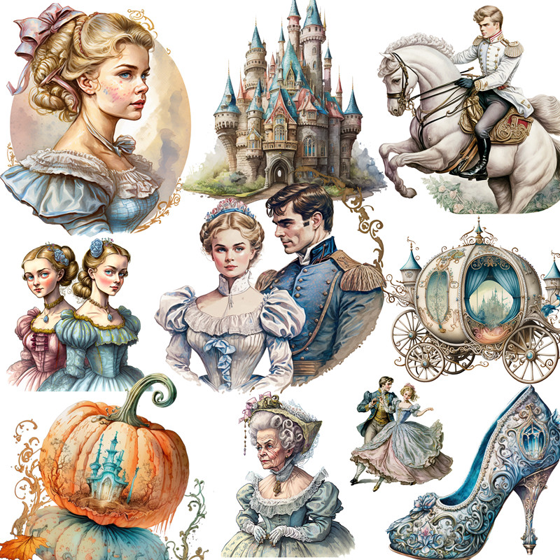 Fairy tale girl store Stickers - đánh giá và giá Kids Toys Stores