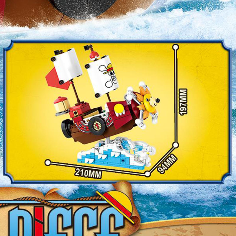 In Stock One Piece Pirate Ship - đánh giá và giá Kids Toys Lego